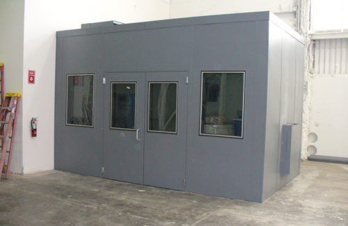 Industrial noise / sound enclosure